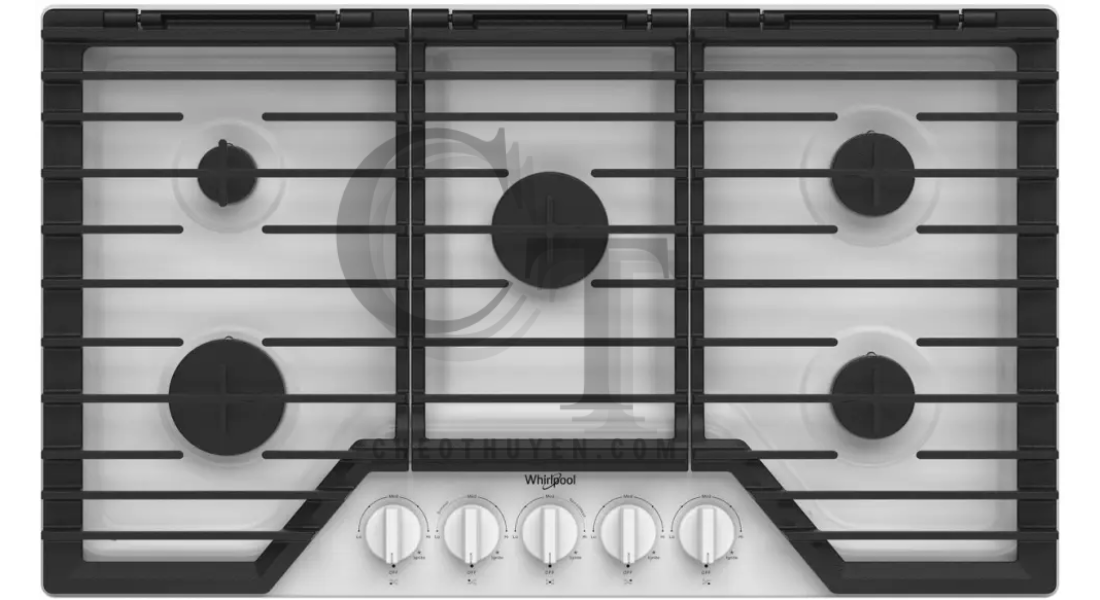 Whirlpool 36-Inch Gas Cooktop